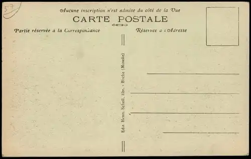 CPA Bitsch Bitche Kaserne Camp 1922