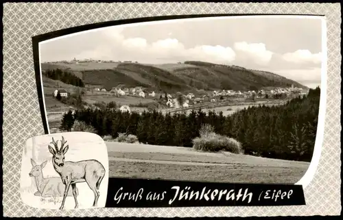 Ansichtskarte Jünkerath Blick auf die Stadt 1965