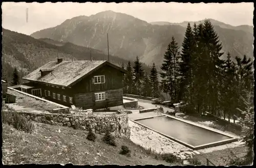Ansichtskarte Bayrischzell Sillberghaus 1955