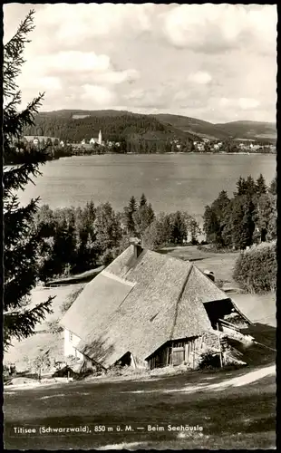 Ansichtskarte Titisee Beim Seehäusle 1963