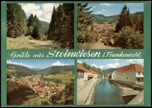Ansichtskarte Steinwiesen 4 Bild Stadtansichten 1978