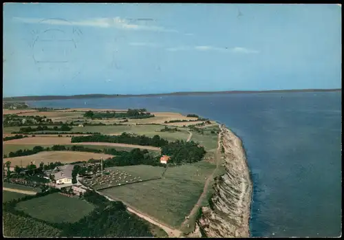 Ansichtskarte Travemünde-Lübeck Luftbild Brodtener Ufer 1966