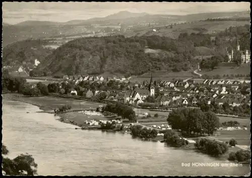 Ansichtskarte Bad Hönningen Blick auf die Stadt 1968