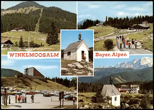 Ansichtskarte Reit im Winkl WINKLMOOSALM 1983