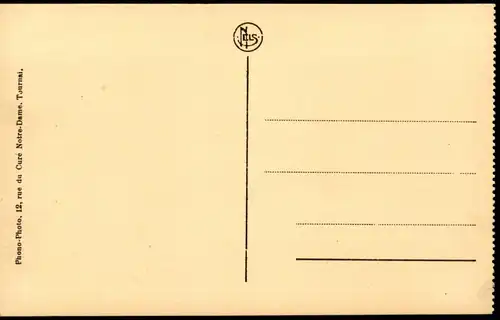 Kamerich Cambrai (Kamerijk) La Place d'Armes aus der Vogelschau-Perspektive 1910