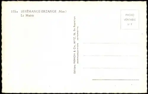 CPA Serémange-Erzange La Mairie 1970