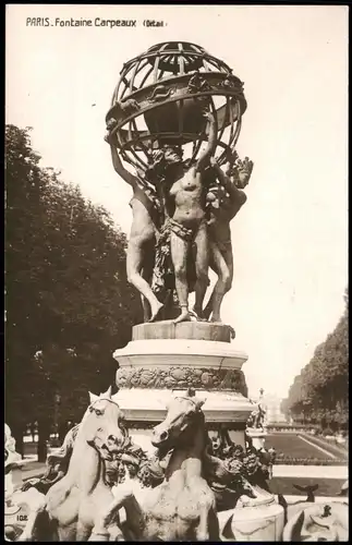 CPA Paris Fontaine Carpeaux; Wasserkunst Denkmal 1921