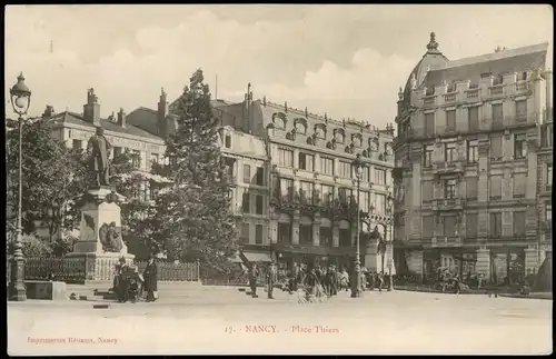 CPA Nancy Place Thiers 1907
