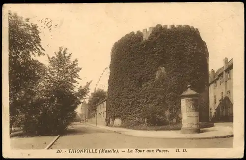 CPA Diedenhofen Thionville La Tour aux Puces 1935