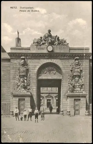 CPA Metz Justizpalast, Palais de Justice 1910
