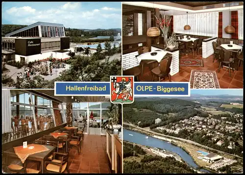 Ansichtskarte Olpe OLPE-Biggesee, Restaurant 1978