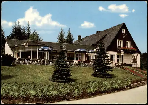 Altenau Schulenberg  Oberharz-Clausthal-Zellerfeld Restaurant das Tanneck 1978