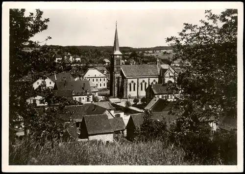 CPA Niederbronn Niederbronn-les-Bains Stadtpartie 1937
