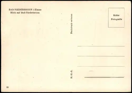 CPA Niederbronn Niederbronn-les-Bains Stadtpartie 1937