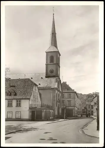 CPA Niederbronn Niederbronn-les-Bains Stadtpartie, Straße 1936