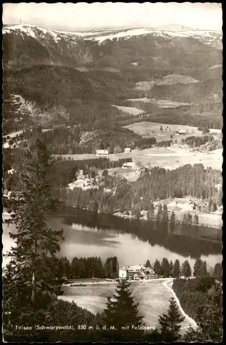 Ansichtskarte Titisee Panorama-Ansicht mit Feldberg Blick 1960