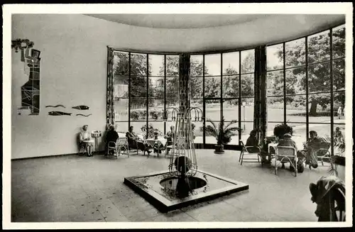 Ansichtskarte .Hessen Bad Schwalbach - Weinbrunnen 1960