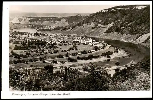 Ansichtskarte Winningen Panorama-Ansicht; Tor zum Weinparadies der Mosel 1960