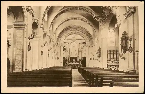 Lisieux Chapelle des Carmélites de Lisieux; Innenansicht Kapelle Kirche 1920