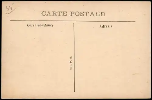 .Frankreich Station Balnéaire Le Port et la Jetée CETTE-sur-MER 1910