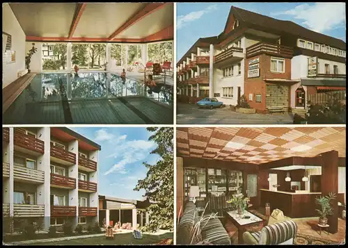 Hummersen (Weserbergland)-Lügde   Hotel - Restaurant ,, LIPPISCHE ROSE" 1981