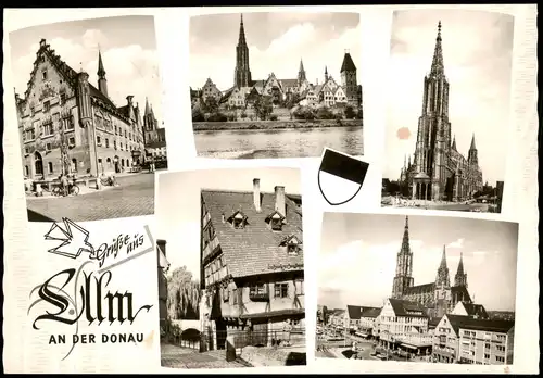 Ansichtskarte Ulm a. d. Donau Stadtansichten, Kirche 1965