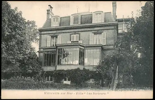 CPA Villerville Villerville sur Mer - Villa "Les Sorbiers" 1910