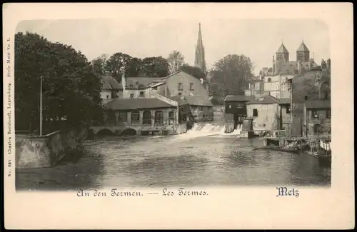 CPA Metz Les Termes - In den Termen 1900