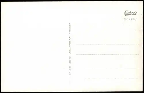 Ansichtskarte Bad Wildungen Gruss-AK mit Motiv der Wandelhalle 1955