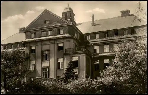 Ansichtskarte Zschadraß Gebäude-Ansicht zur DDR-Zeit: Haus B 20 1962