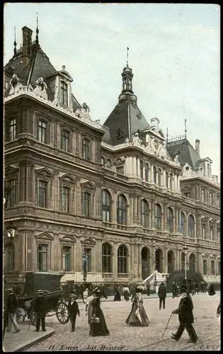 CPA Lyon La Bourse (Börse) 1916