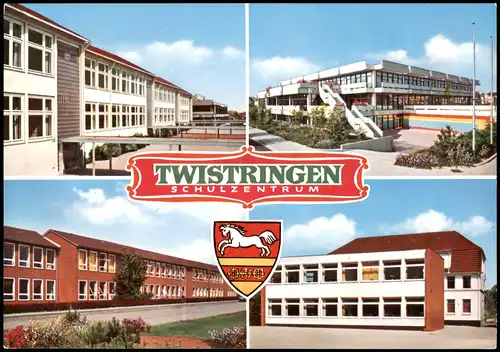 Ansichtskarte Twistringen (Lk Diepholz) Schulzentrum - 4 Bild 1995