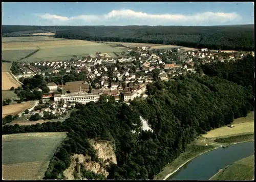 Ansichtskarte Fürstenberg (Weser) Luftbild 1974