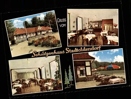 Ansichtskarte Stadtoldendorf Schützenhaus Stachtoldendorf - Mehrbild 1961
