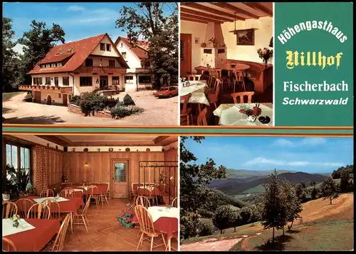 Fischerbach-Haslach im Kinzigtal Höhen-Gasthaus Nillhof - Mehrbild 1981
