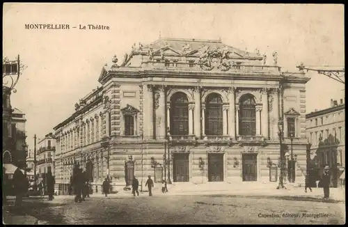 CPA Montpellier Le Théâtre (Theater) 1920