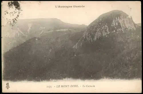 CPA Le Mont-Dore LE MONT-DORE Le Capucin, Auvergne 1921