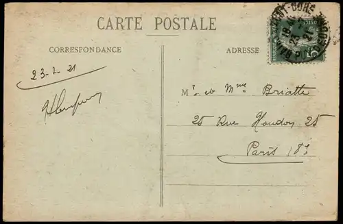 CPA Le Mont-Dore LE MONT-DORE Le Capucin, Auvergne 1921