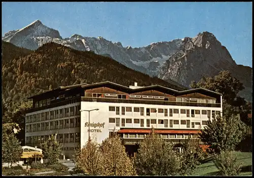 Garmisch-Partenkirchen HOTEL KÖNIGSHOF St. Martin-Straße 4 1976