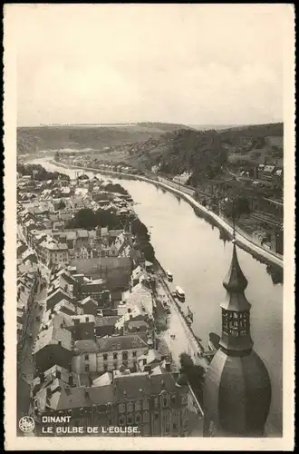 Postkaart Dinant Dinant LE BULBE DE L'EGLISE. 1928