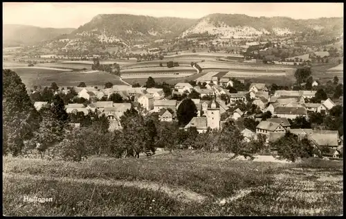 Ansichtskarte Heilingen Panorama Gesamtansicht 1968