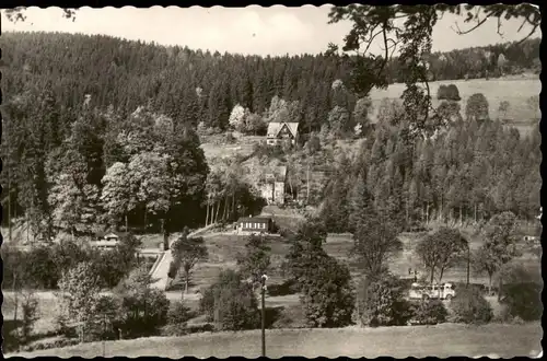 Ansichtskarte Rechenberg-Bienenmühle Panorama-Ansicht 1961/1960