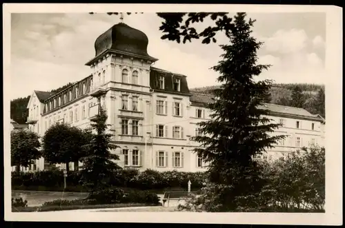 Ansichtskarte Friedrichroda FDGB-Erholungsheim Ferienheim Hermann-Danz 1955