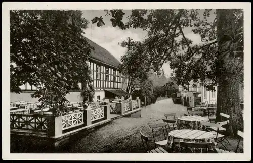 Ansichtskarte Eisenberg (Thüringen) Waldhaus Naupoldsmühle im Mühltal 1954