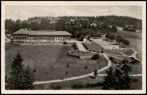 Ansichtskarte Oberhof (Thüringen) An der Festhalle 1957