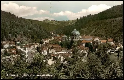 Ansichtskarte St. Blasien Stadt (Colorfotokarte) 1965