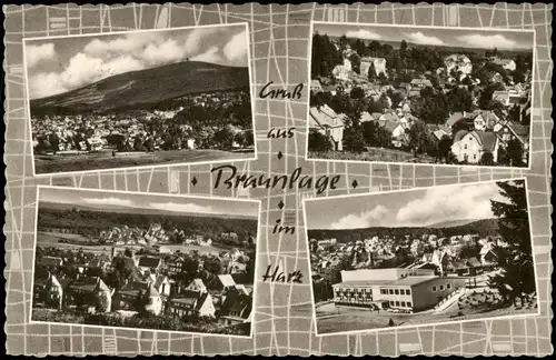 Ansichtskarte Braunlage Stadtpartien 1965