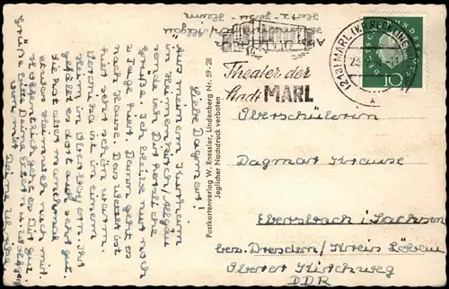 Heimenkirch (Allgäu) Kinder- und Studenten - Erholungsheim Heimenkirch 1961