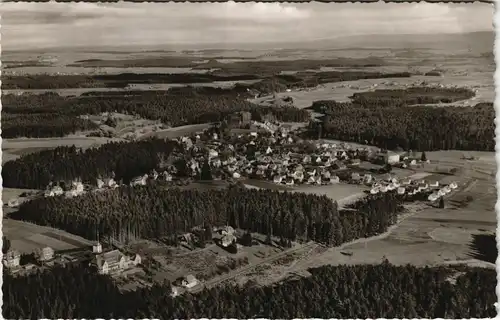 Ansichtskarte Königsfeld im Schwarzwald Luftbild 1961