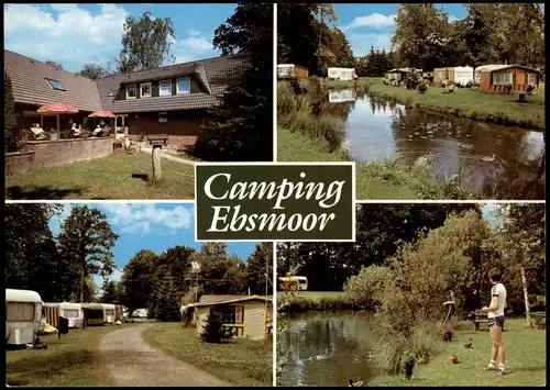 Ansichtskarte Soltau Mehrbildkarte mit Campingplatz Ebsmoor Röders Park 1980
